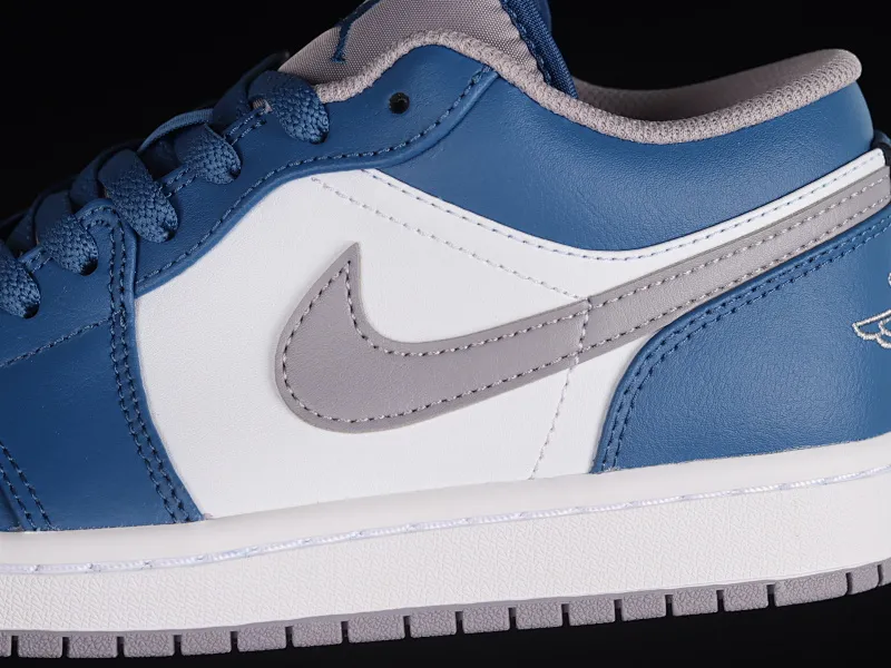 All categories Air Jordan Jordan series basketball shoes Air Jordan 1 Low G version pure original Air Jordan 1 Low "French Blue" AJ1 Joe 1 white blue cultural low-top casual sneakers 553558-412